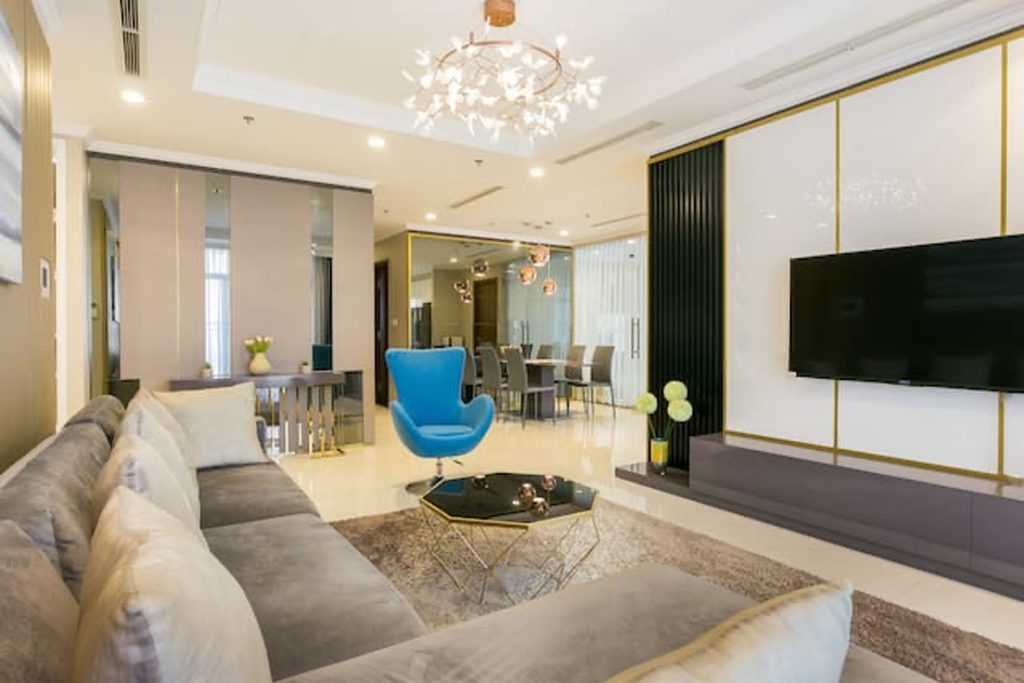 Căn hộ cho thuê 4PN Vinhomes Central Park - VinhomeGroup